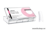 0799 RuNail Типсы (классический белый френч, короткая контактная зона) 500 шт - фото 29403
