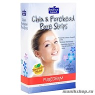 586768 Purederm Полоски очищающие для лба и подбородка 6 шт - фото 30687