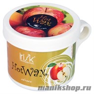 С301-02-05 Irisk Горячий воск в баночке, для разогрева в СВЧ Green Apple (зеленое яблоко), 100гр - фото 31390