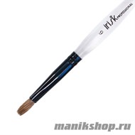 К201-06 Irisk Кисть для геля натуральная, в тубе №6 - фото 31471
