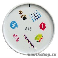 А15 ENAS Штамп для стемпинга (Разнообразьте маникюр, добавьте необычные узоры) - фото 32949