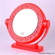 679 KF Scarlet Зеркало «Настольное» (3-х кратн.увелич.) двустороннее, d-16,5см - фото 39017