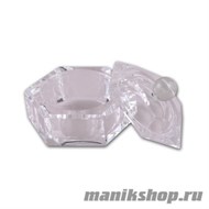 161-01А Irisk Стаканчик хрустальный круглый с крышкой - фото 39461