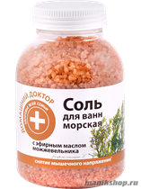 ЭЛЬФА Домашний Доктор Соль для ванн с Можжевельником 1000гр - фото 43175