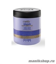 ECHOS Line BLONDE Кондиционер с частицами платины и аргановым маслом 1000мл - фото 47126