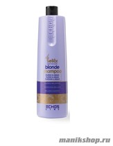 ECHOS Line BLONDE Шампунь с частицами платины и аргановым маслом 1000мл - фото 47129