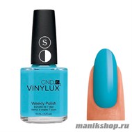 102 VINYLUX CND Azure Wish (Голубой, плотный, с золотыми микроблестками) - фото 50034