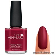 145 VINYLUX CND Scarlet Letter (Темно-красный, плотный, без перламутра) - фото 50125