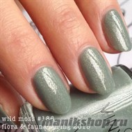 186 VINYLUX CND Wild Moss (Гранитно-зеленый с золотыми микроблестками, плотный) - фото 52329