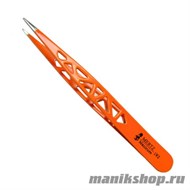 1173 Mertz Пинцет 192 оранжевый, иголка 9,5см - фото 60485