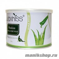 WaxKiss Теплый воск в банке  Алое Вера  800гр - фото 60632