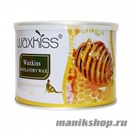 WaxKiss Теплый воск в банке  Медовый  400гр - фото 60636