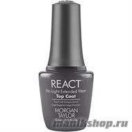51006 Morgan Taylor REACT Top Coat Недельное ВЕРХНЕЕ покрытие для лака 15мл - фото 63461