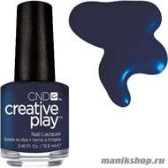 91106 Creative Play CND Лак для ногтей 435 Navy Brat  13,6мл - фото 67058