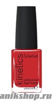 076 Kinetics SolarGel Bonnie Red Лак гелевый для ногтей 15мл (Стойкий, БЕЗ уф-лампы) - фото 68006