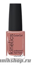 160 Kinetics SolarGel Demure Лак гелевый для ногтей 15мл (Стойкий, БЕЗ уф-лампы) - фото 68023