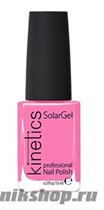 220 Kinetics SolarGel Pink Silence Лак гелевый для ногтей 15мл (Стойкий, БЕЗ уф-лампы) - фото 68042