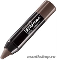 Maybelline Карандаш-стик для бровей "BROW DRAMA POMADE" тон Dark Brown Темно-коричневый - фото 70392