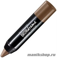 Maybelline Карандаш-стик для бровей "BROW DRAMA POMADE" тон 04 Коричневый - фото 70393