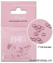 E.Mi Стразы для ногтей №4 «Светло-розовые» 50шт - фото 85409