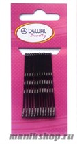 2331 N-12BLACK Dewal Beauty Невидимки ВОЛНА 50мм (12 шт/уп) Чёрные - фото 86852