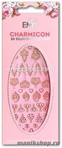 E.MI Charmicon 3D  Silicone Stickers «Украшение №2» золото/ серебро - фото 87050