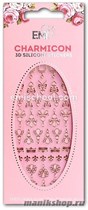 E.MI Charmicon 3D  Silicone Stickers «Украшение №4» золото/ серебро - фото 87053