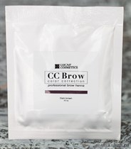 759153 CC Brow Хна для бровей в саше Dark brown 10гр ТЕМНО-КОРИЧНЕВАЯ - фото 89054
