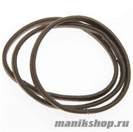 Dewal Beauty Резинки для волос DBR-9 коричневые плоские 8шт - фото 92195