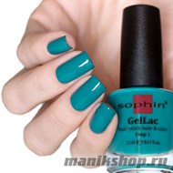 664 Sophin GelLac Гель-лак для ногтей без лампы 12мл  base&amp;color 2в1 (Насыщенный бирюзовый) - фото 92435