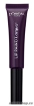 LOREAL Блеск для губ Lip Paint/ Matte, тон 107 ночная река - фото 93642