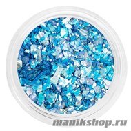 Д094-07-05 Irisk Шелл-декор для ногтей в баночке - фото 94548