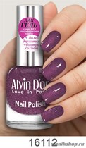 16112/27868 Alvin D'or ADN-16 Лак-Гель для ногтей 16112 сиреневые искры 15мл - фото 97137