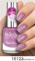 16123/27974 Alvin D'or ADN-16 Лак-Гель для ногтей 16123 сиреневые искры 15мл - фото 97144