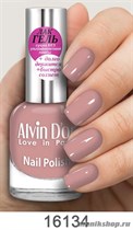 16134/28087 Alvin D'or ADN-16 Лак-Гель для ногтей 16134 матовый розово-сиреневый 15мл - фото 97152