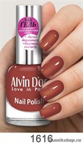 1616/69332 Alvin D'or ADN-16 Лак-Гель для ногтей 1616 искрящ.рубин 15мл - фото 97158