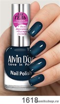1618/69356 Alvin D'or ADN-16 Лак-Гель для ногтей 1618 матовый черничный сок 15мл - фото 97160