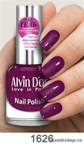 1626/86527 Alvin D'or ADN-16 Лак-Гель для ногтей 1626 бургунский 15мл - фото 97168