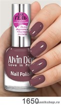 1650/22092 Alvin D'or ADN-16 Лак-Гель для ногтей 1650 матовый молочный шоколад 15мл - фото 97192