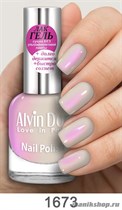 1673/25000 Alvin D'or ADN-16 Лак-Гель для ногтей 1673 розовый голографик 15мл - фото 97214