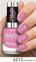 4217/18305 Alvin D'or ADN-4217 Лак-Гель NUDE матовый старинный розовый - фото 97256