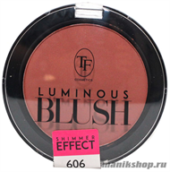 93063 Триумф TF Румяна для лица Luminous BLUSH, тон 606 элегантный коричневый - фото 97369