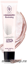 07724 Триумф TF Хайлайтер для лица LIGHT&amp;GLOW 25мл для сияния кожи - фото 97393
