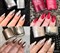 288 Vinylux CND Kiss of fire Осень 2018 Коллекция Night Moves (красный с легким мерцанием) - фото 100149