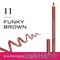64035 Bourjois 330111 Карандаш для ГУБ "Levres Contour " тон 11 funky brown