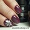 Bohemia Michelle Гель-лак 118 Бордово-сливовый оттенок с микрошиммером 11мл - фото 103414