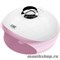 13939 SML S1 Лампа для ногтей LED/UV (48Вт, 33 светодиода LG) Pink base white cover