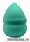 00759 Триумф TF CTT-34 Спонж для нанесения макияжа FASHION-GREEN 1шт