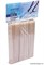 ItalWax White Line Шпатель для нанесения воска 100 шт/уп "Стандарт" 14х140мм