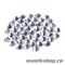 Д015-01 Irisk Стразы Swarovski Чехия белые 50 шт